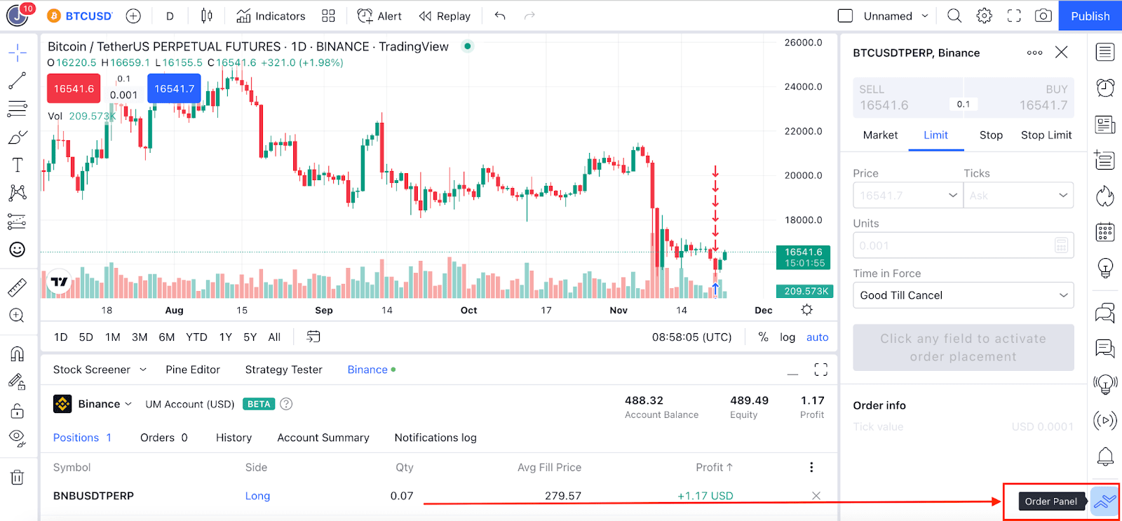 tradingview automated trading